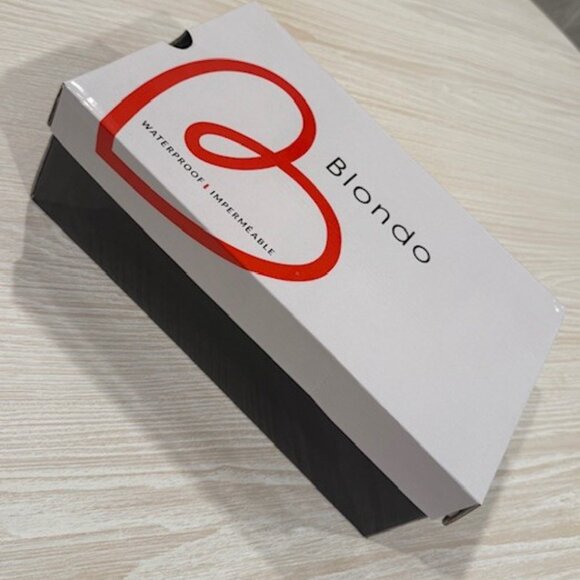 BLONDO "Suri" Suede Fur-lined Waterproof Slip-on Shoe/Slipper - Picture 9 of 9